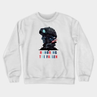 Eternal Remembrance: Honoring Our Fallen Heroes Crewneck Sweatshirt